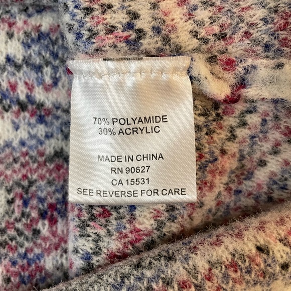 Violet Ruby Med Woman's Round Hem Bottom Cream Color SUPER Soft Speckled Colors - Picture 4 of 8